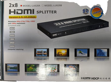 Hdmi splitter 2x8 gebraucht kaufen  Schwalmstadt