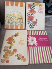 RARE Vtg Just A Notes by Current Christmas, Flowers comprar usado  Enviando para Brazil