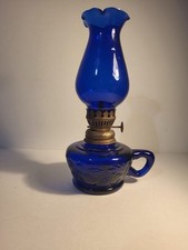 Vintage cobalt blue for sale  LONDON