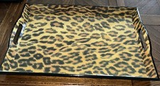 Bandeja para servir estampa de animais SAFARI resistente ao calor com alças comprar usado  Enviando para Brazil
