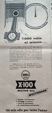 Pubblicita vintage shell usato  Molfetta