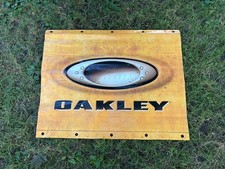 Usado, Óculos de sol vintage Oakley vinil loja exibição banner pôster dupla face 36x29 comprar usado  Enviando para Brazil