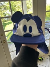 Chapéu Disney Baby Mickey Mouse com Pescoço Protetor Solar EUA Juventude Tamanho 6-12 Meses Macio comprar usado  Enviando para Brazil
