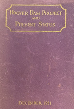 Usado, *Rare* c1931 Hoover Dam Project and Present Status Report Booklet comprar usado  Enviando para Brazil