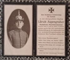 Sterbebild soldat feld gebraucht kaufen  Kassel