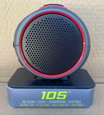 Usado, Altavoz Bluetooth portátil inalámbrico Braven 105 con montaje de correa/soporte gris/rojo segunda mano  Embacar hacia Mexico