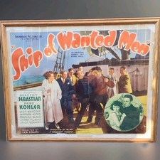 Vtg 1933 framed for sale  Hobart