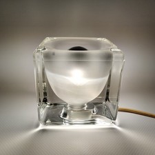 Vintage tischlampe glaswürfel gebraucht kaufen  Olfen