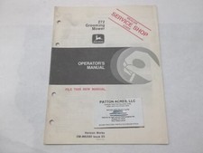 Operator manual john for sale  Edinburg