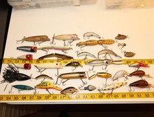 30 iscas de pesca vintage batedor e limpador, lote #8 comprar usado  Enviando para Brazil