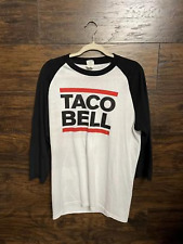 Taco Bell Baseball Raglan - Logotipo clássico Taco Bell comprar usado  Enviando para Brazil