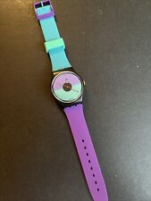 🌈 Reloj Swatch Vintage 1988 GB121 St. Catherine Point 34mm Caballeros 88🌈, usado segunda mano  Embacar hacia Argentina