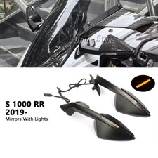 Usado, Espelhos retrovisores com sinais de seta kit de LED de motocicleta para BMW S1000RR 2019-2025 comprar usado  Enviando para Brazil