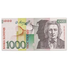 Slovénie billet 1000 d'occasion  Rabastens