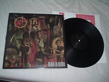 SLAYER Reign In Blood '86 LP ORIGINAL US MASTERDISK 1st press comprar usado  Enviando para Brazil