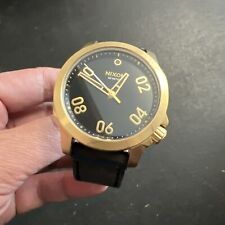 Relógio Nixon The Ranger 40 couro 1000m aço inoxidável Japão *PRECISA DE BATERIA* comprar usado  Enviando para Brazil