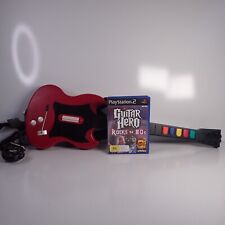 Controle Guitar Hero PlayStation 2 com fio vermelho Octane - Vermelho PS2 com jogo comprar usado  Enviando para Brazil