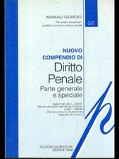 Nuovo compendio diritto usato  Italia