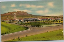 Cartão postal década de 1930 linho Carrie Tingley hospital crianças aleijadas fontes termais quase perfeito C6 comprar usado  Enviando para Brazil