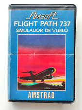 FLIGHT PATH 737 SIMULADOR DE VUELO AMSOFT VERY RARE AMSTRAD CPC 464 472 664 6128 comprar usado  Enviando para Brazil