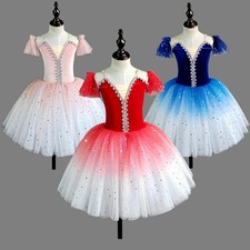 Saia de balé infantil feminina infantil lantejoulas vestido bailarina roupas de desempenho, usado comprar usado  Enviando para Brazil
