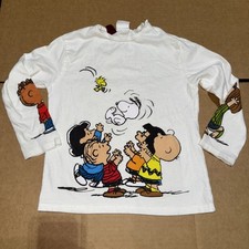 Usado, Camiseta Zara Kids Snoopy Peanuts branca tamanho 110 4/5 anos usada comprar usado  Enviando para Brazil