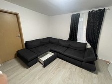 Sofa sitzer schwarz gebraucht kaufen  Friedrichshafen