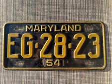 1954 maryland license for sale  Wylie