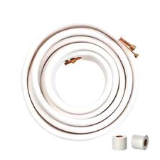 Usado, Mini tubos de cobre divididos VEVOR 50 pés, isolamento de camada tripla para ar condicionado comprar usado  Enviando para Brazil