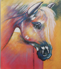 horse oil painting for sale  BRACKNELL