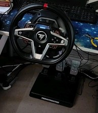 Pedais magnéticos e roda de corrida Thrustmaster T-248 - Preto (4468010), usado comprar usado  Enviando para Brazil