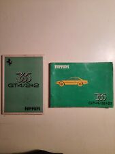 Ferrari 365gt4 libretto usato  Genova