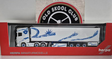 Herpa Lkw Scania CS V8 Trio Trans 3 Achser in OVP comprar usado  Enviando para Brazil