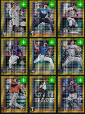 [DIGITAL] Topps Colorido - Topps Chrome 25 S1 - Base Geométrica Dourada - A a J - Escolha comprar usado  Enviando para Brazil
