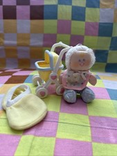 1987 Fisher Price Smooshees BABY Bonnie com carrinho, usado comprar usado  Enviando para Brazil