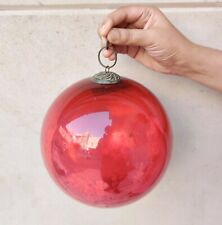 Adorno Navideño De Cristal Rojo Kugel Alemán De 7.25" Bola De Cristal Pesado 326, usado comprar usado Adorno Navideño De Cristal Rojo Kugel Alemán De 7.25" Bola De Cristal Pesado 326, usado comprar usado  Enviando para Brazil