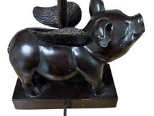 Vtg pig lamp for sale  Ashville