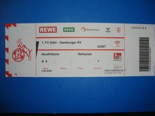 Ticket köln hsv gebraucht kaufen  Kamen