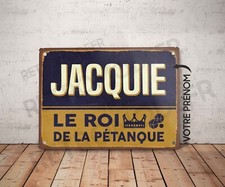 Plaque métal vintage d'occasion  Mer