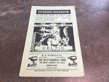 Raith rovers celtic for sale  MONTROSE