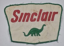 Uniforme de posto de gasolina vintage Sinclair óleo gasolina dino publicidade uniforme traseiro adesivo comprar usado  Enviando para Brazil