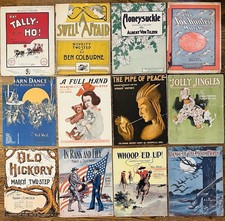 Usado, Lote 12x PIANO SOLOS ca. 1900-1915 ~ alguns sincopados ~ MARÇO E DOIS PASSOS etc. comprar usado Usado, Lote 12x PIANO SOLOS ca. 1900-1915 ~ alguns sincopados ~ MARÇO E DOIS PASSOS etc. comprar usado  Enviando para Brazil