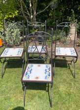 Garden dining chairs for sale  CHELMSFORD