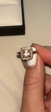 Rose gold morganite for sale  ROWLEY REGIS