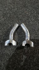 Chrome pullback risers for sale  HAILSHAM