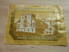 Etiquette vin chateau d'occasion  Quimperlé