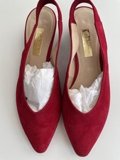 Gabor red suede for sale  SOUTHPORT