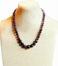 Collier améthyste véritable d'occasion  Asasp-Arros