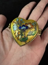 Vintage guilloche heart for sale  Idaho Springs