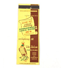 Matchbook The Falcon Good Food Courteous Duncan Hines Recomendado Pierre SD comprar usado  Enviando para Brazil